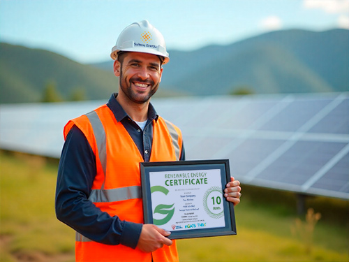 Imagen-ilustrativa-hombre-con-certificado-y-paneles-solares